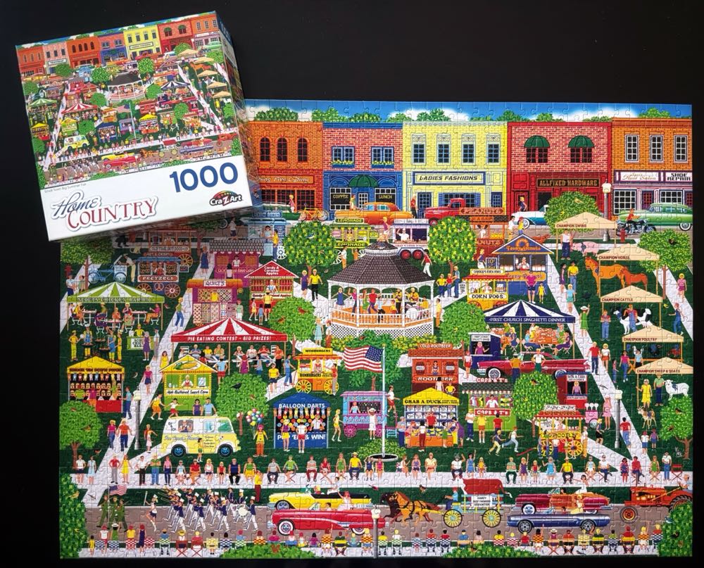 Small Town Big Summer Fair*% - Cra-Z-Art puzzle collectible [Barcode 4895145421997] - Main Image 4