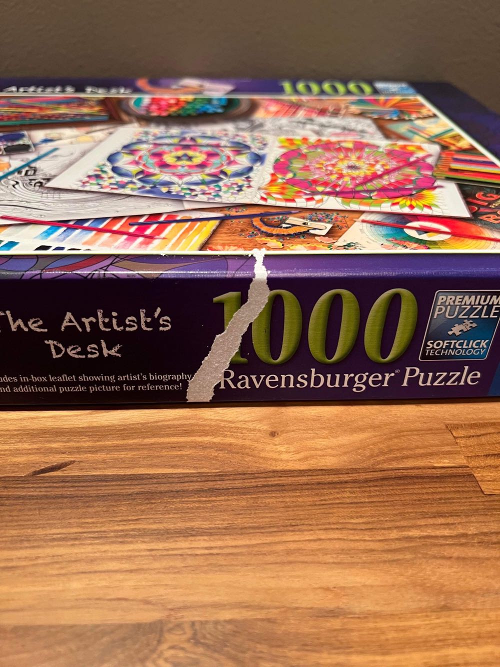 The Artist’s Desk (1) Keep - Ravensburger puzzle collectible [Barcode 4005556197187] - Main Image 4