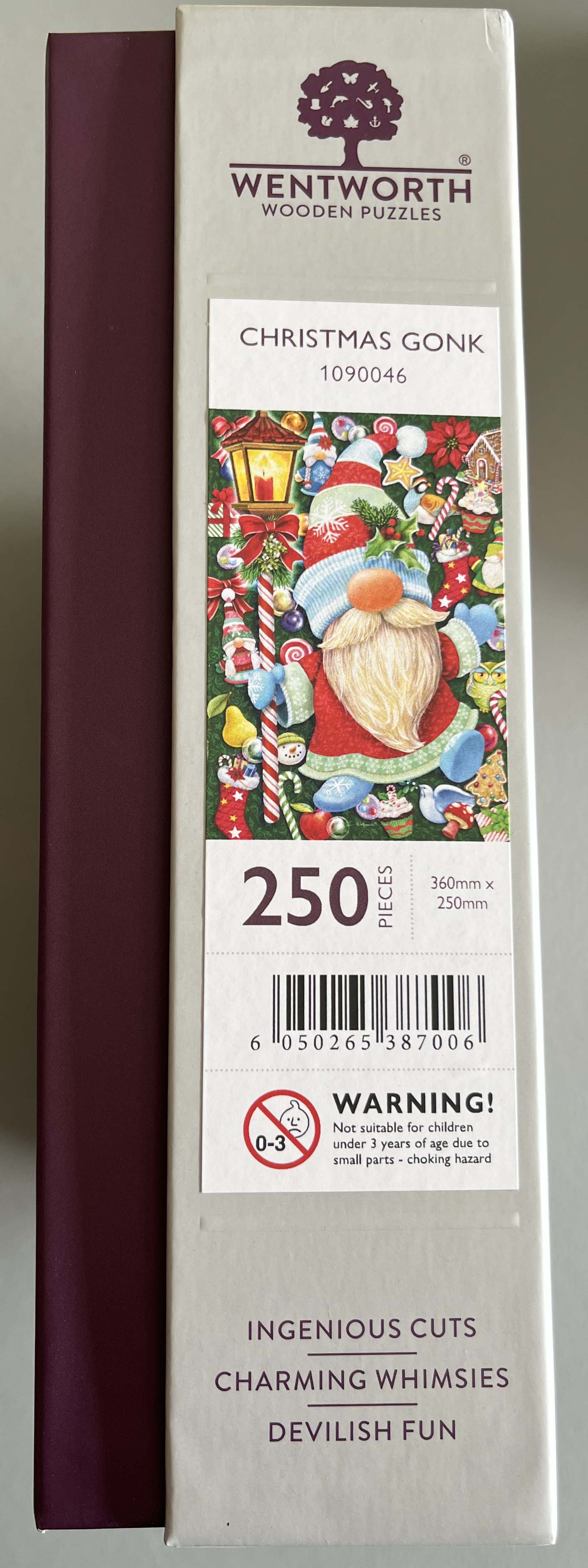 Christmas Gonk - Wenthworth Wooden Puzzles puzzle collectible - Main Image 3