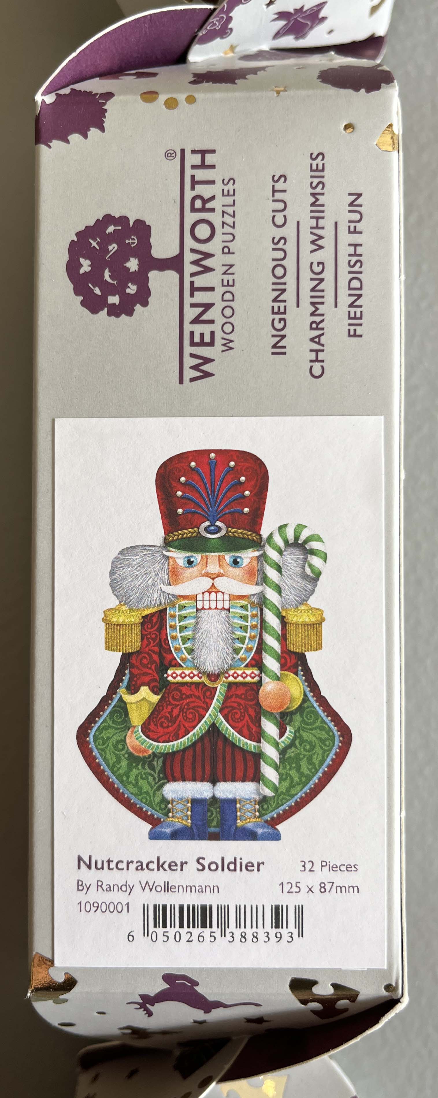 Nutcracker Soldier - Wenthworth Wooden Puzzles puzzle collectible - Main Image 4