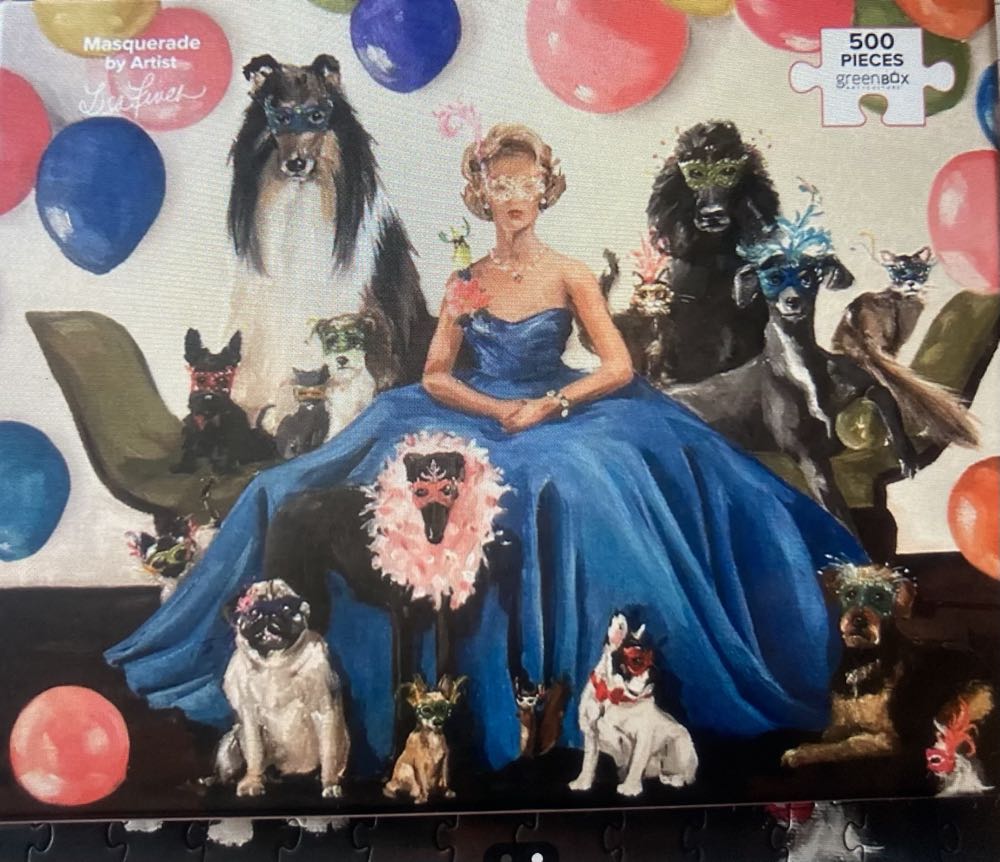 Masquerade - Greenbox Art puzzle collectible [Barcode 842572174471] - Main Image 2