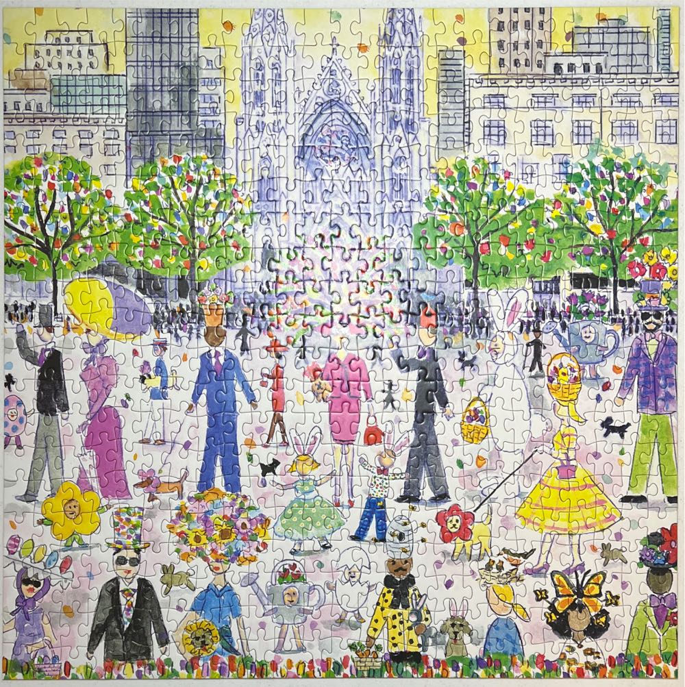 Easter Parade - Galison puzzle collectible [Barcode 9780735381865] - Main Image 2