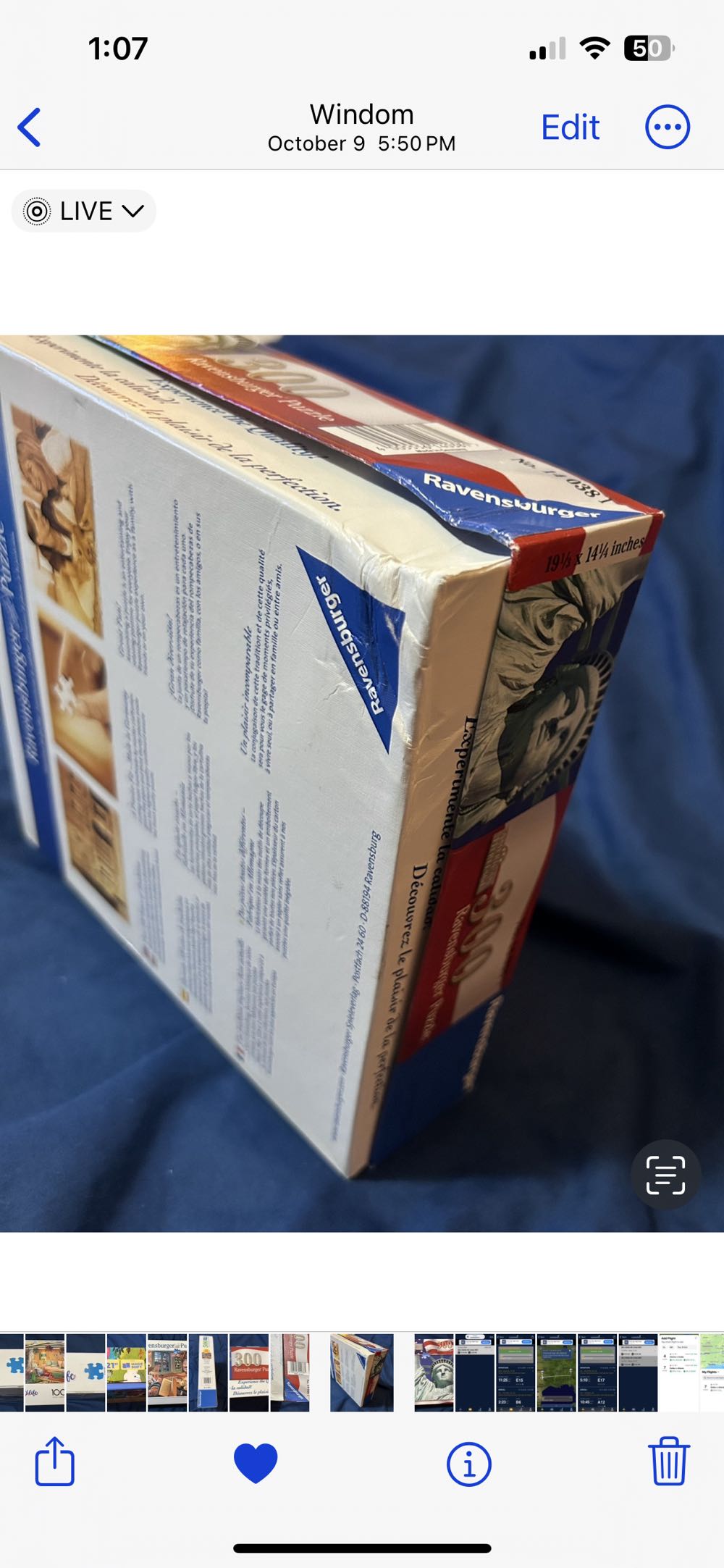 Statue of Liberty - Ravensburger puzzle collectible [Barcode 4005556140381] - Main Image 4