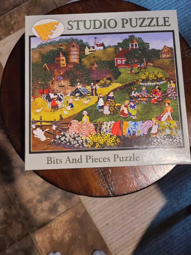 What Riddle Is That? Vintage Quiz Jigsaw Game New Buffalo Games