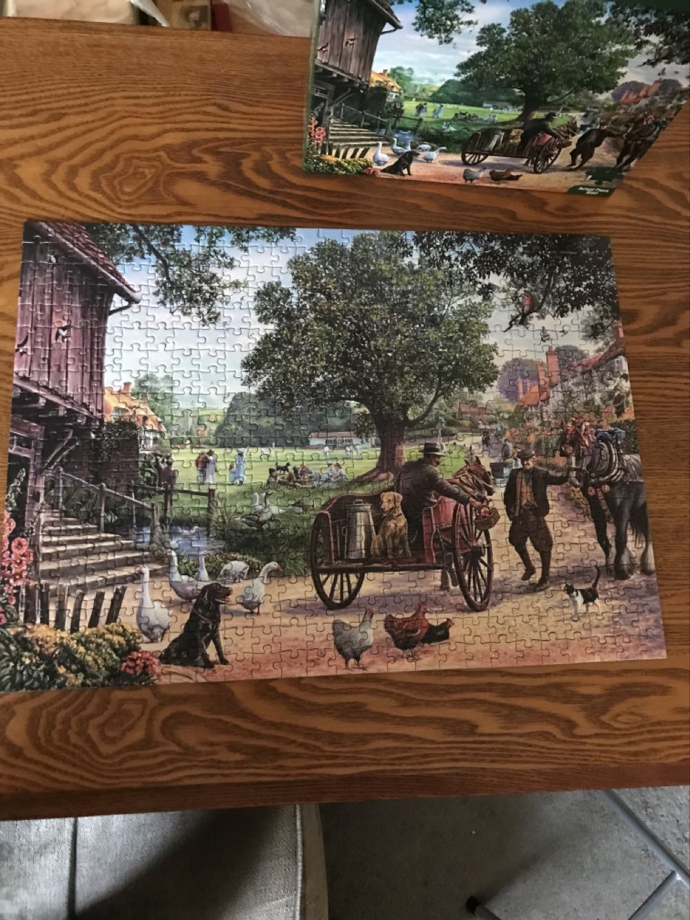 Past The Cricket Green  puzzle collectible [Barcode 5015934339046] - Main Image 2