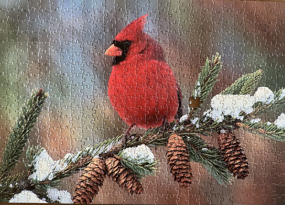 Northern Cardinal - Buffalo puzzle collectible - Main Image 2