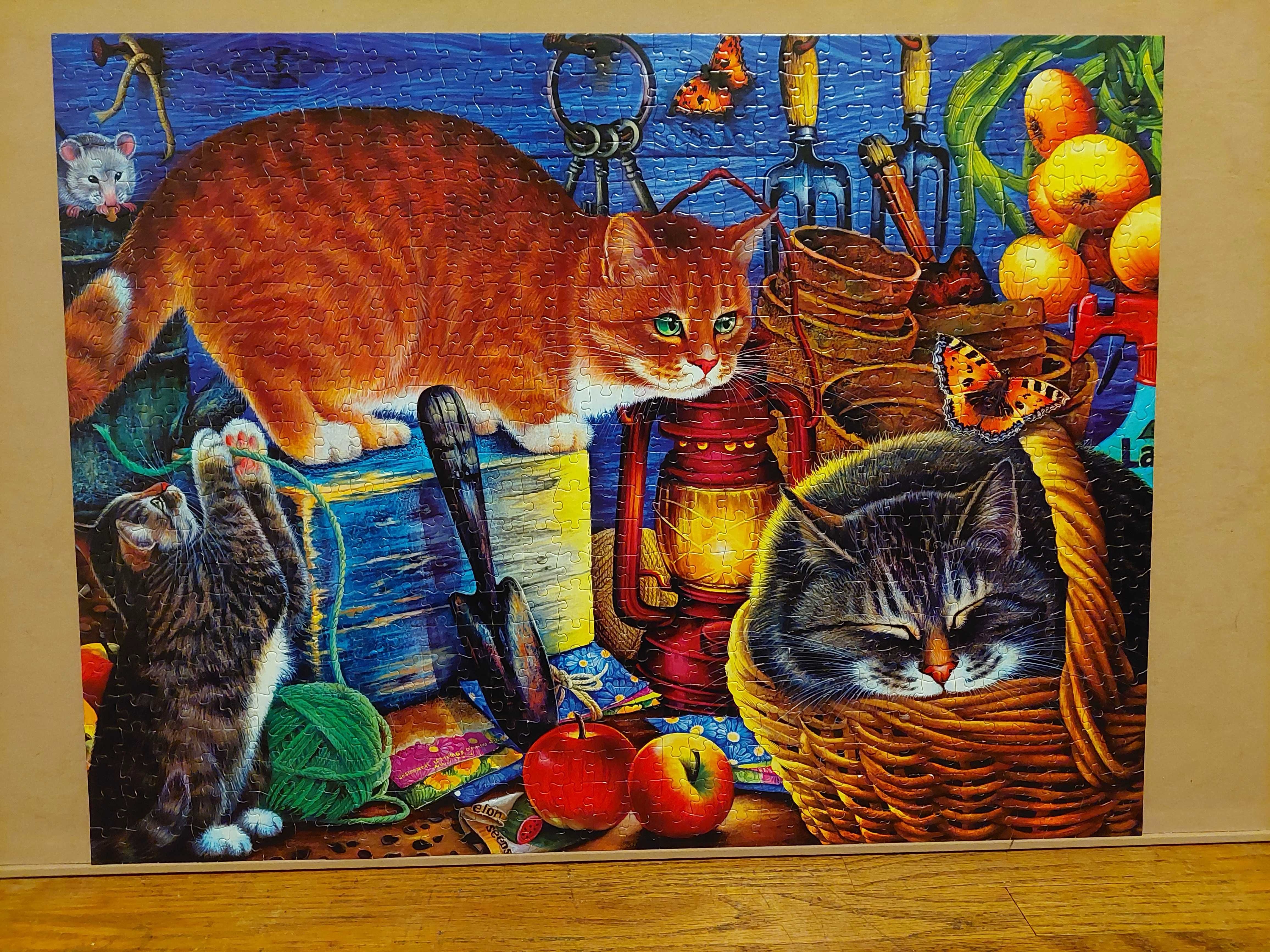 Bits And Pieces 3-in-1 Multi-pack 500 Piece Jigsaw Puzzles For Adults 500 Pc Large Piece Mystery Puzzle Set By Gene Dieckhoner 18” X 24”