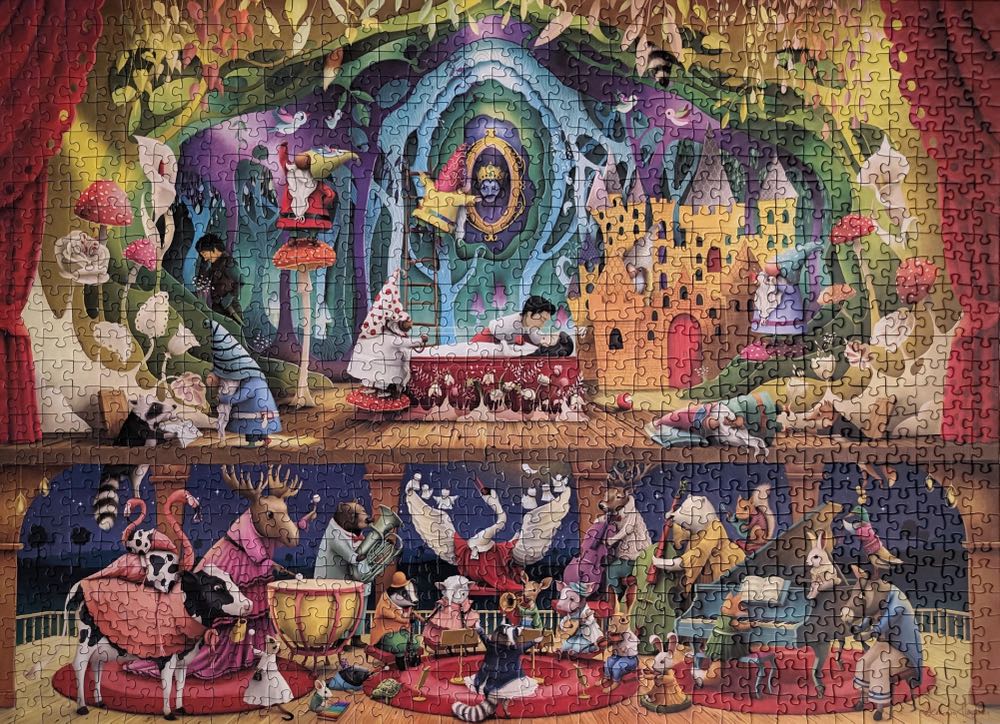Snow White And the 7 Gnomes - Ravensburger 🇩🇪 puzzle collectible [Barcode 4005555008279] - Main Image 3