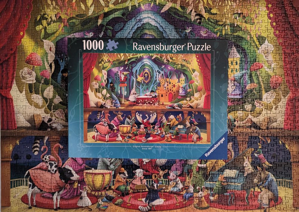 Snow White And the 7 Gnomes - Ravensburger 🇩🇪 puzzle collectible [Barcode 4005555008279] - Main Image 4