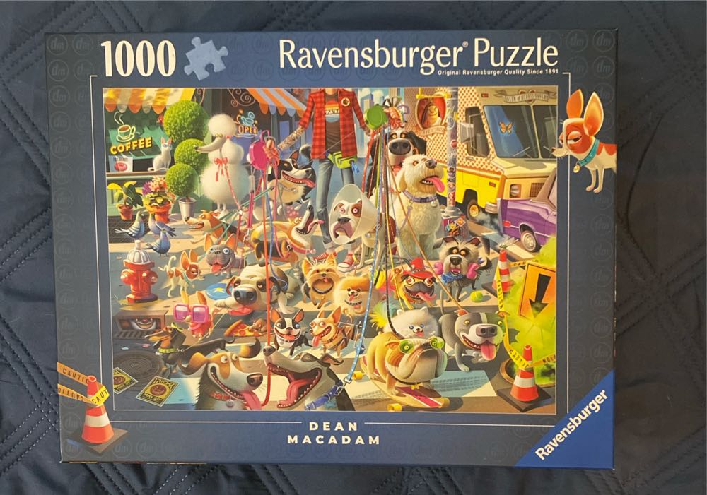 The Dog Walker - Ravensburger puzzle collectible [Barcode 4005555008767] - Main Image 2