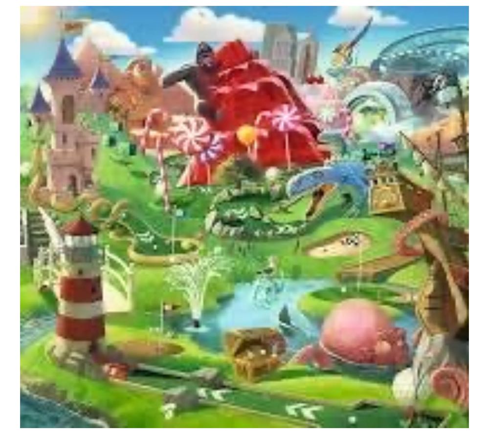 Putt Putt Paradise - Ravensburger puzzle collectible [Barcode 4005555010029] - Main Image 2