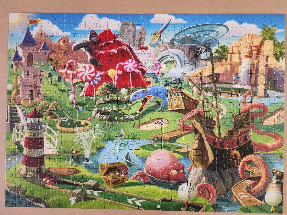 Putt Putt Paradise - Ravensburger puzzle collectible [Barcode 4005555010029] - Main Image 3