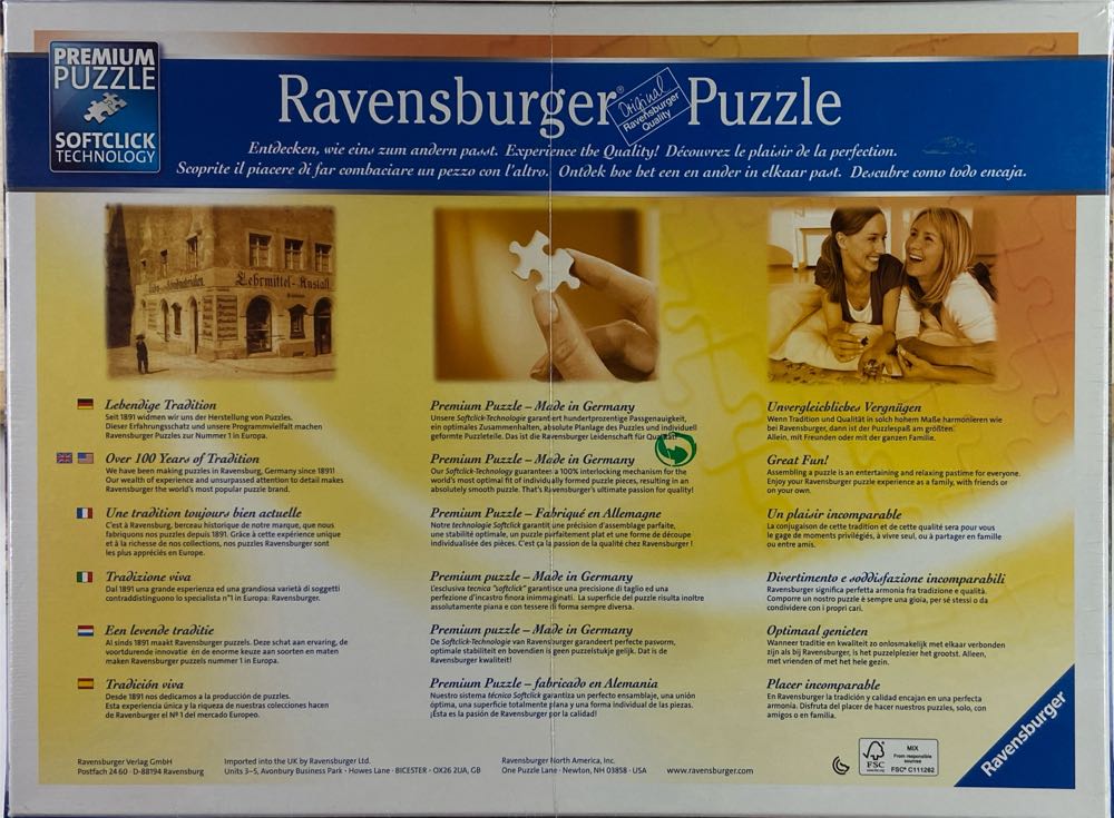 Snow White: Heroines Series #1 - Ravensburger puzzle collectible [Barcode 4005556148493] - Main Image 4