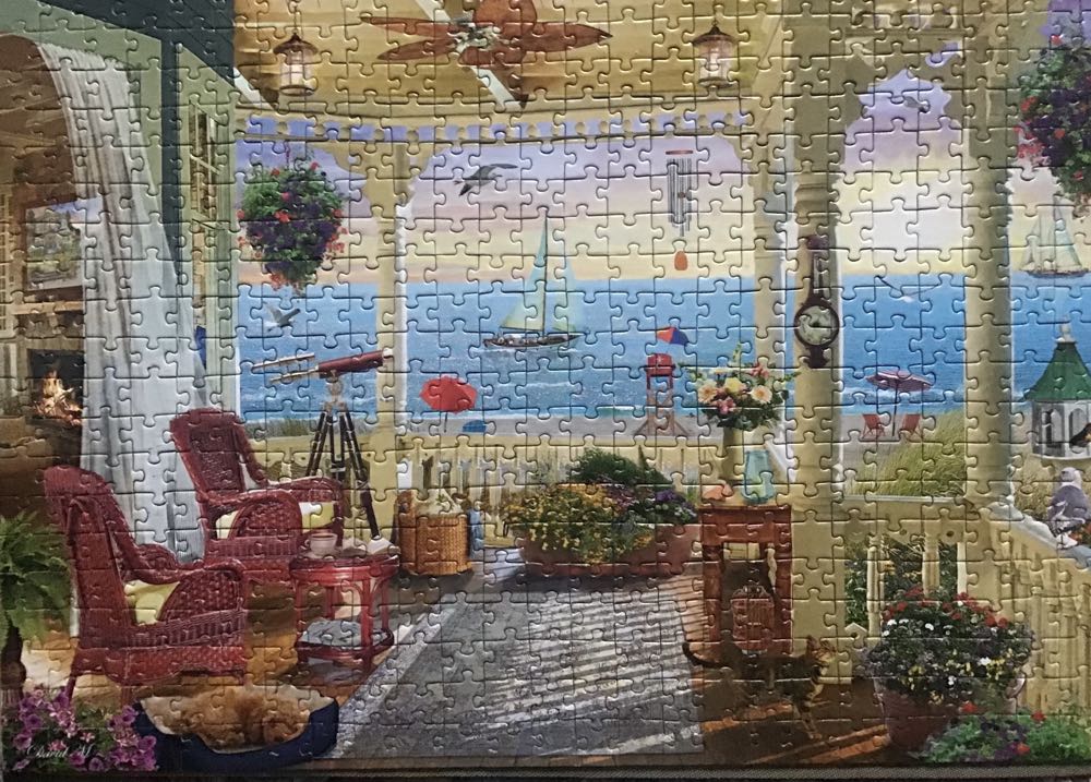 Summer Escape - Corner Piece puzzle collectible [Barcode 5052089347427] - Main Image 2