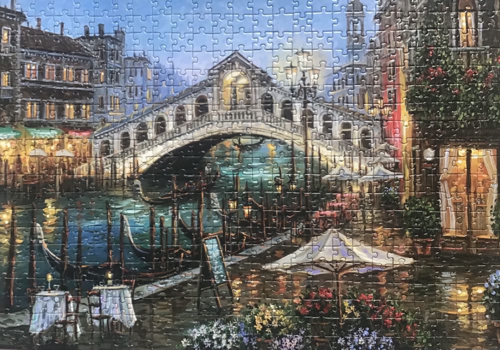 Grand Canal Bistro - Corner Piece puzzle collectible [Barcode 5052089347533] - Main Image 2