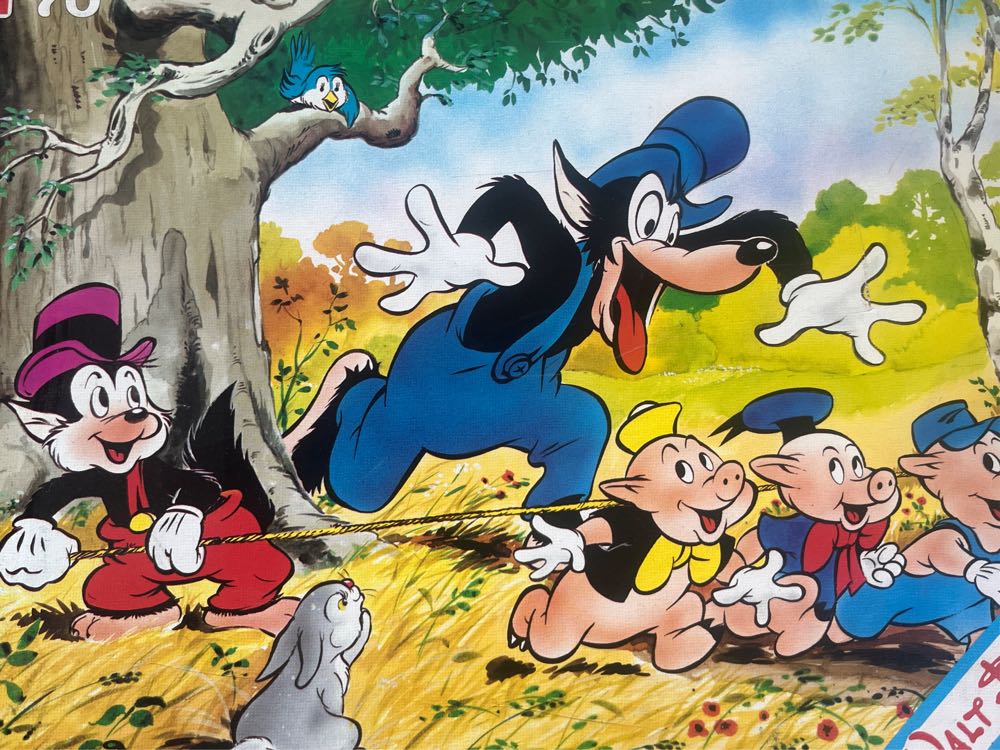 Drie Kleine Biggetjes 🟦 - Jumbo puzzle collectible [Barcode 8710126012116] - Main Image 2