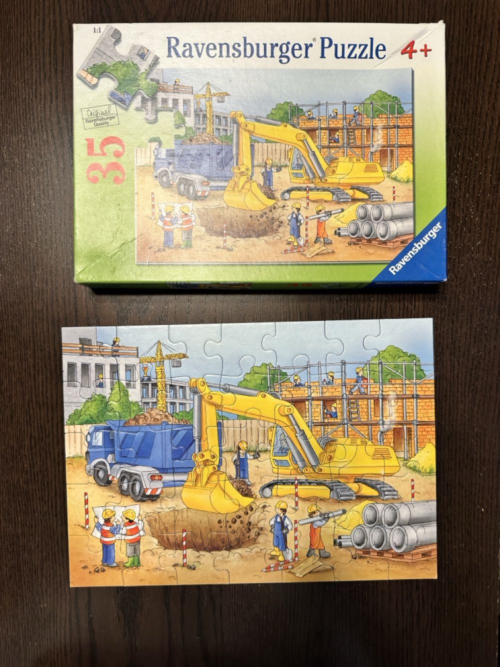 Busy Builders - Ravensbuger puzzle collectible [Barcode 4005556086467] - Main Image 2