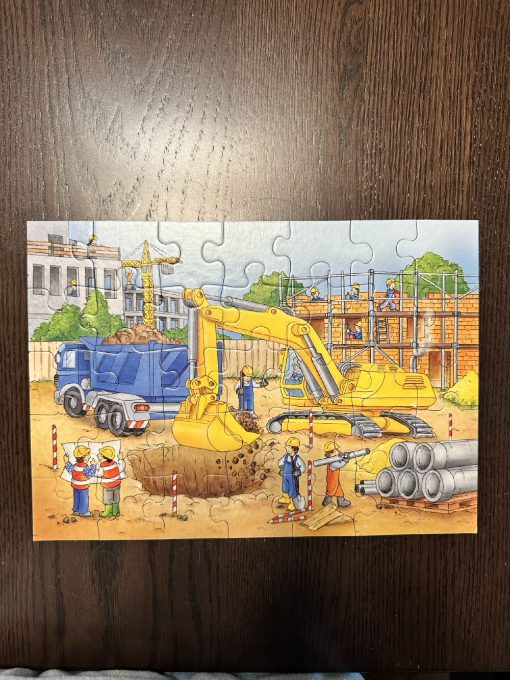 Busy Builders - Ravensbuger puzzle collectible [Barcode 4005556086467] - Main Image 3