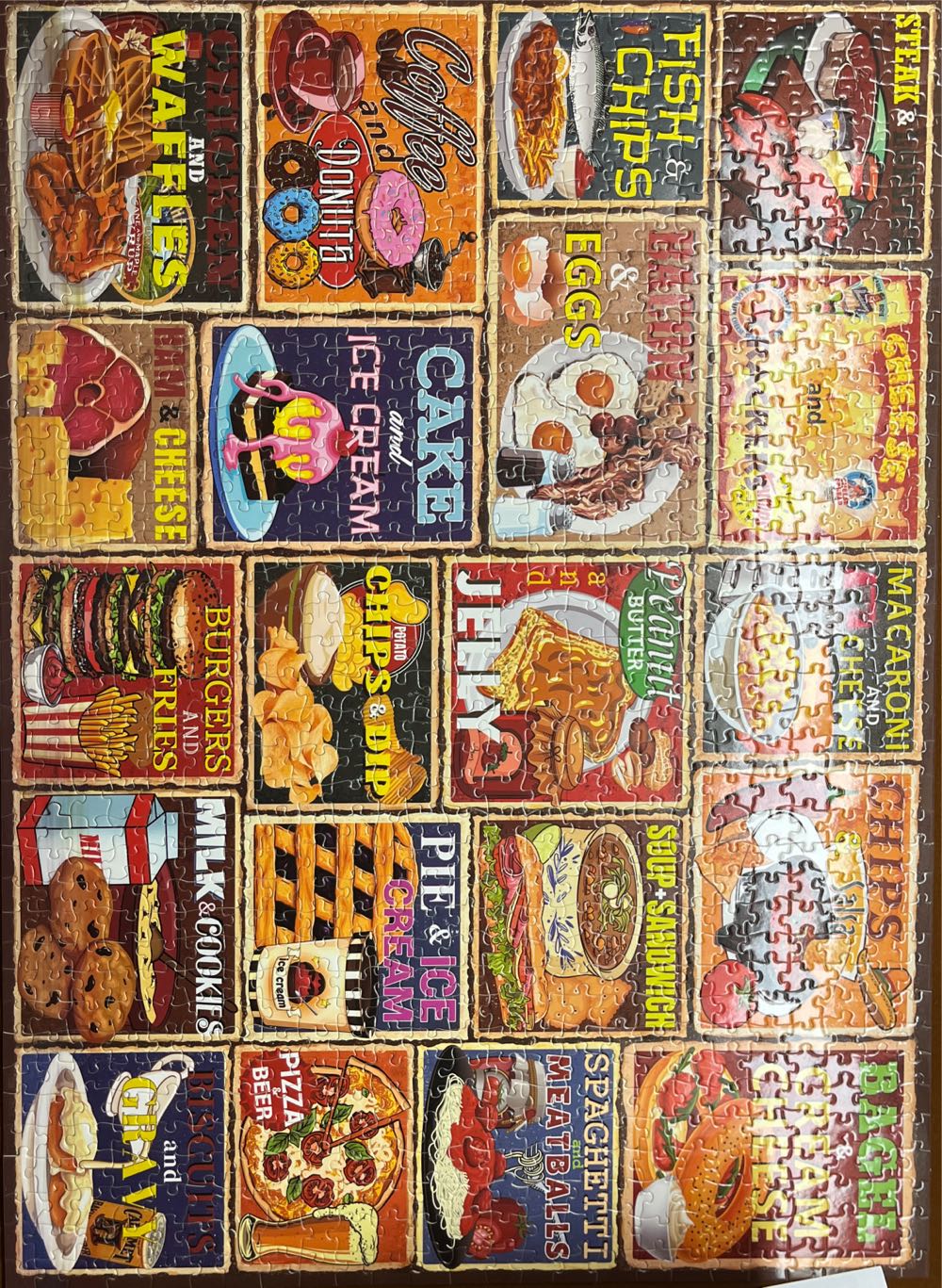 Clasic Food  puzzle collectible - Main Image 2