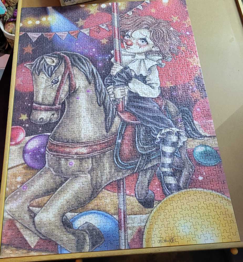 Misty Circus Carousel  - Heye 🇩🇪 puzzle collectible - Main Image 2