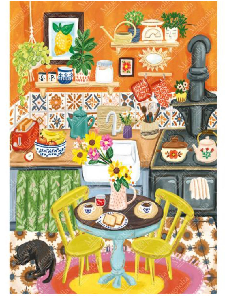 Orange Kitchen - Magnolia Puzzles puzzle collectible [Barcode 8699375068757] - Main Image 3