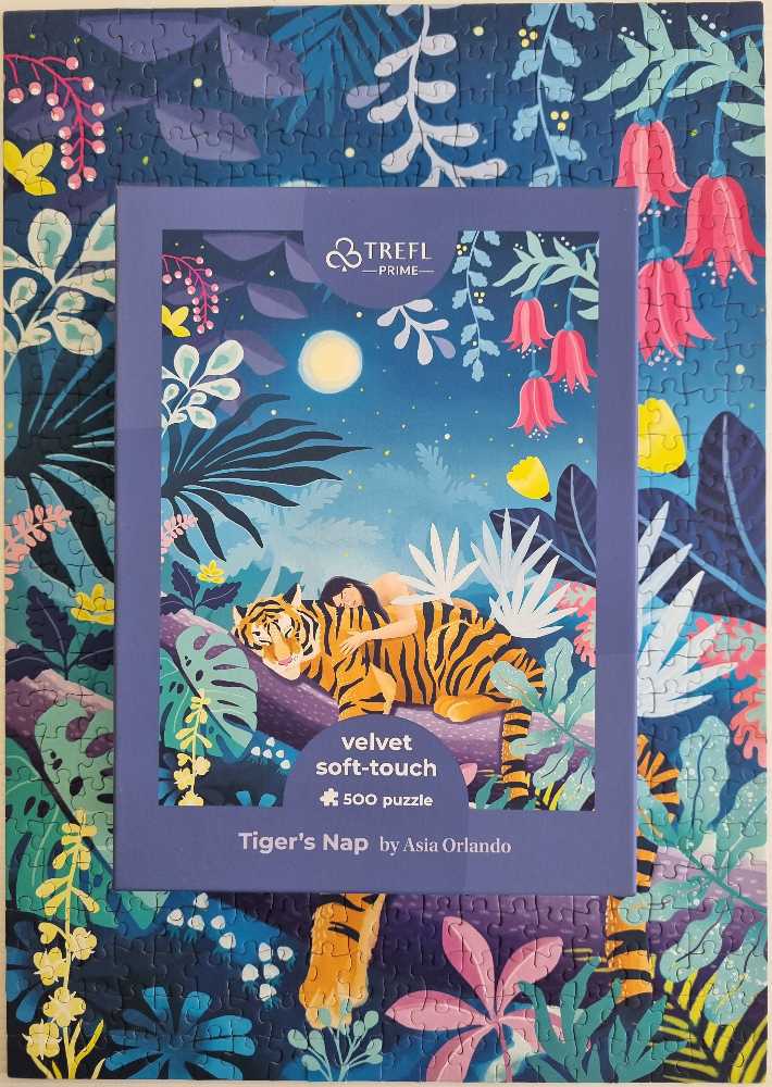 Tiger’s Nap - Trefl puzzle collectible [Barcode 5900511374247] - Main Image 2