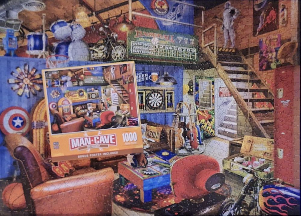 Man Cave: The Hideout - MasterPieces puzzle collectible [Barcode 705988723025] - Main Image 4