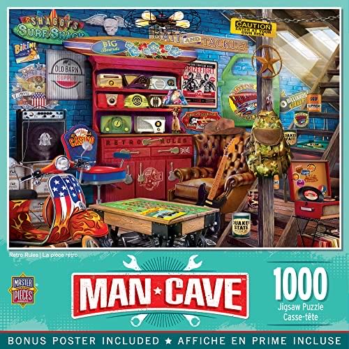  Man Cave - Master Pieces puzzle collectible [Barcode 705988723018] - Main Image 1