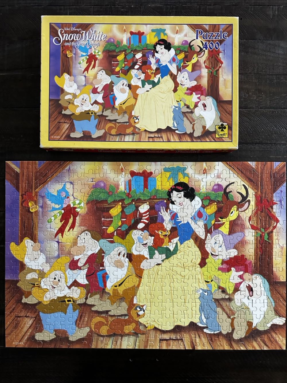Snow White and the Seven Dwarfs - Trefl puzzle collectible [Barcode 5900511120240] - Main Image 4