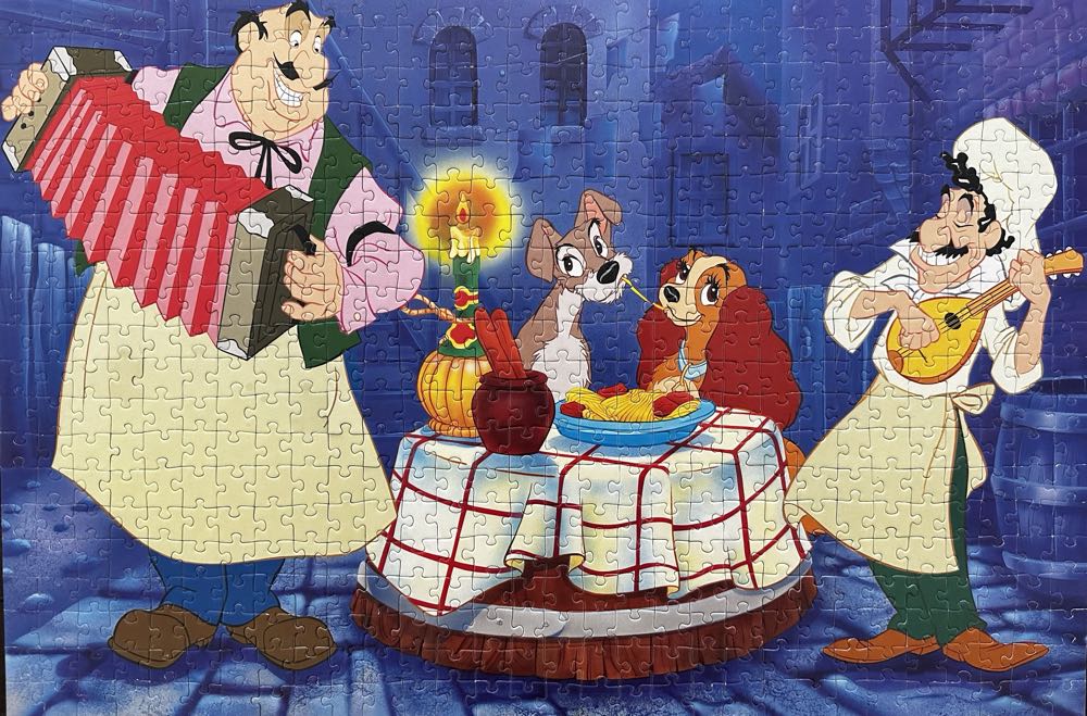 Lady and the Tramp - Trefl puzzle collectible [Barcode 5900511110777] - Main Image 2
