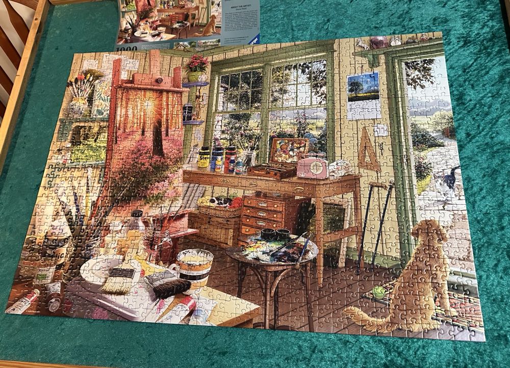 My Haven 11 : The Artist’s Shed - Ravensburger puzzle collectible - Main Image 2