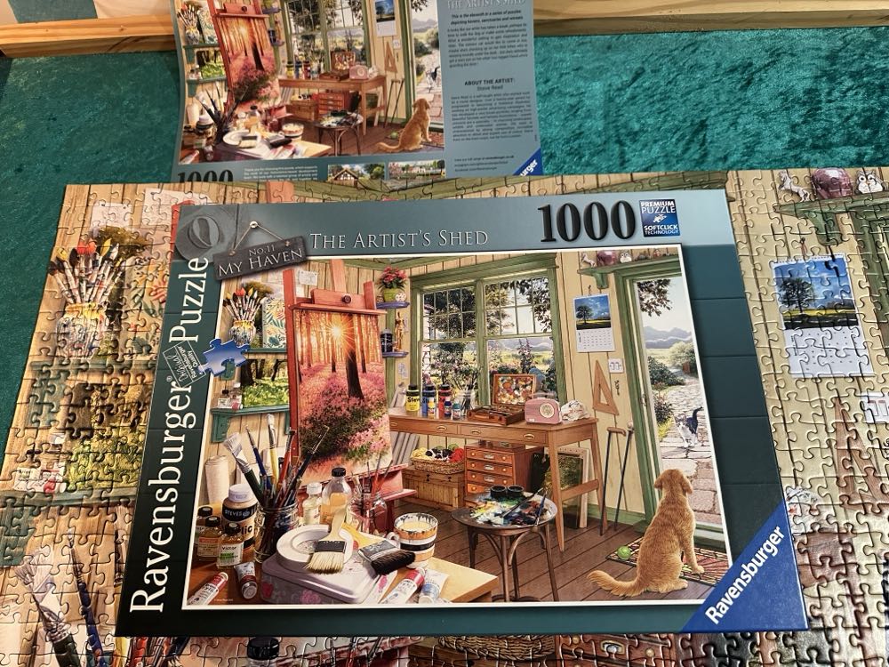 My Haven 11 : The Artist’s Shed - Ravensburger puzzle collectible - Main Image 3