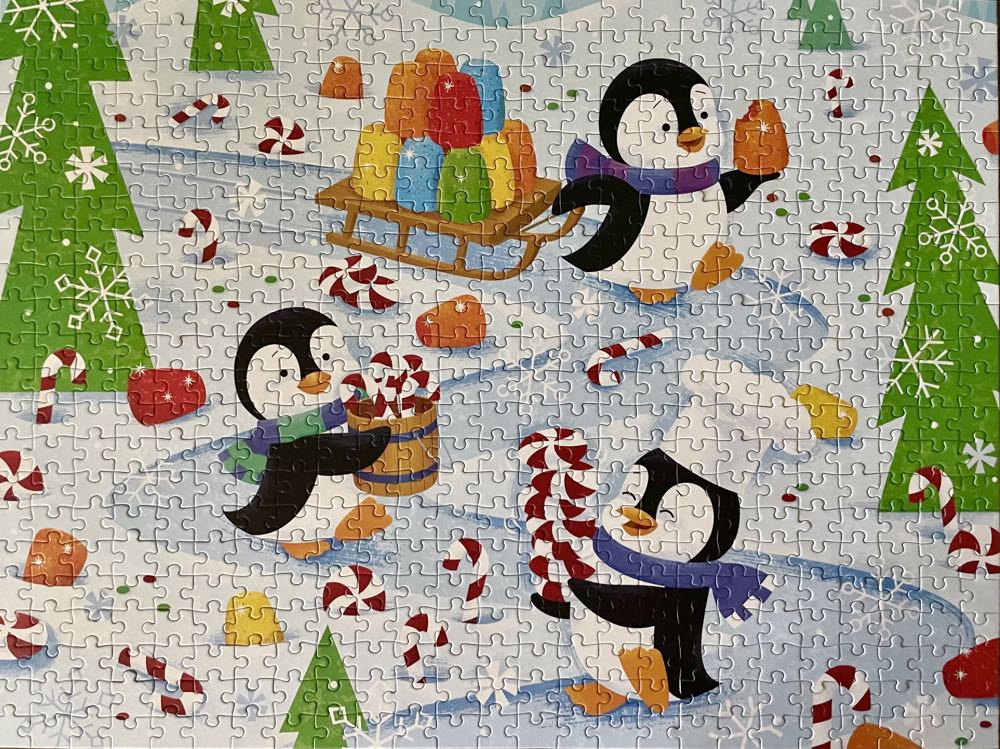 Playful Penguins Sweet Surprise - Hallmark puzzle collectible - Main Image 2
