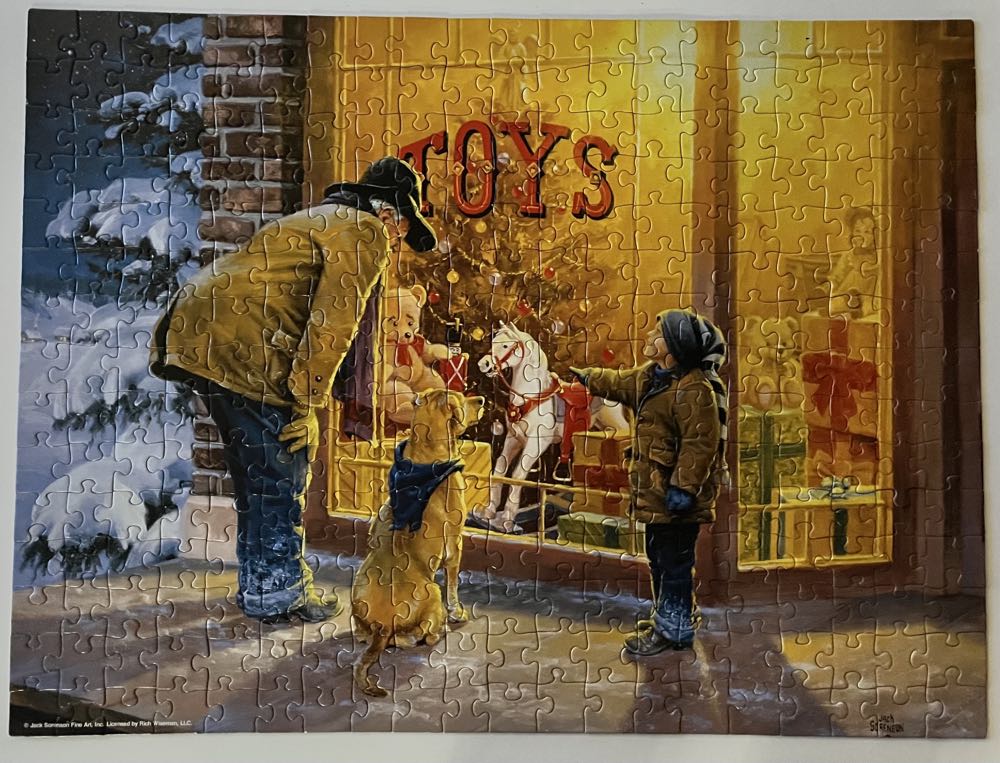 Please Grandpa - SunsOut puzzle collectible [Barcode 796780168015] - Main Image 2