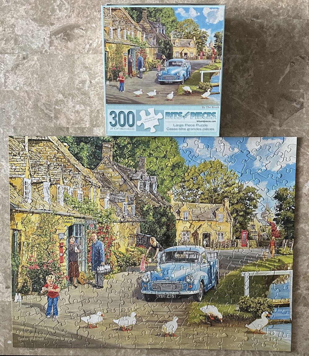 By The Brook - Bits & Pieces puzzle collectible [Barcode 704812113353] - Main Image 2