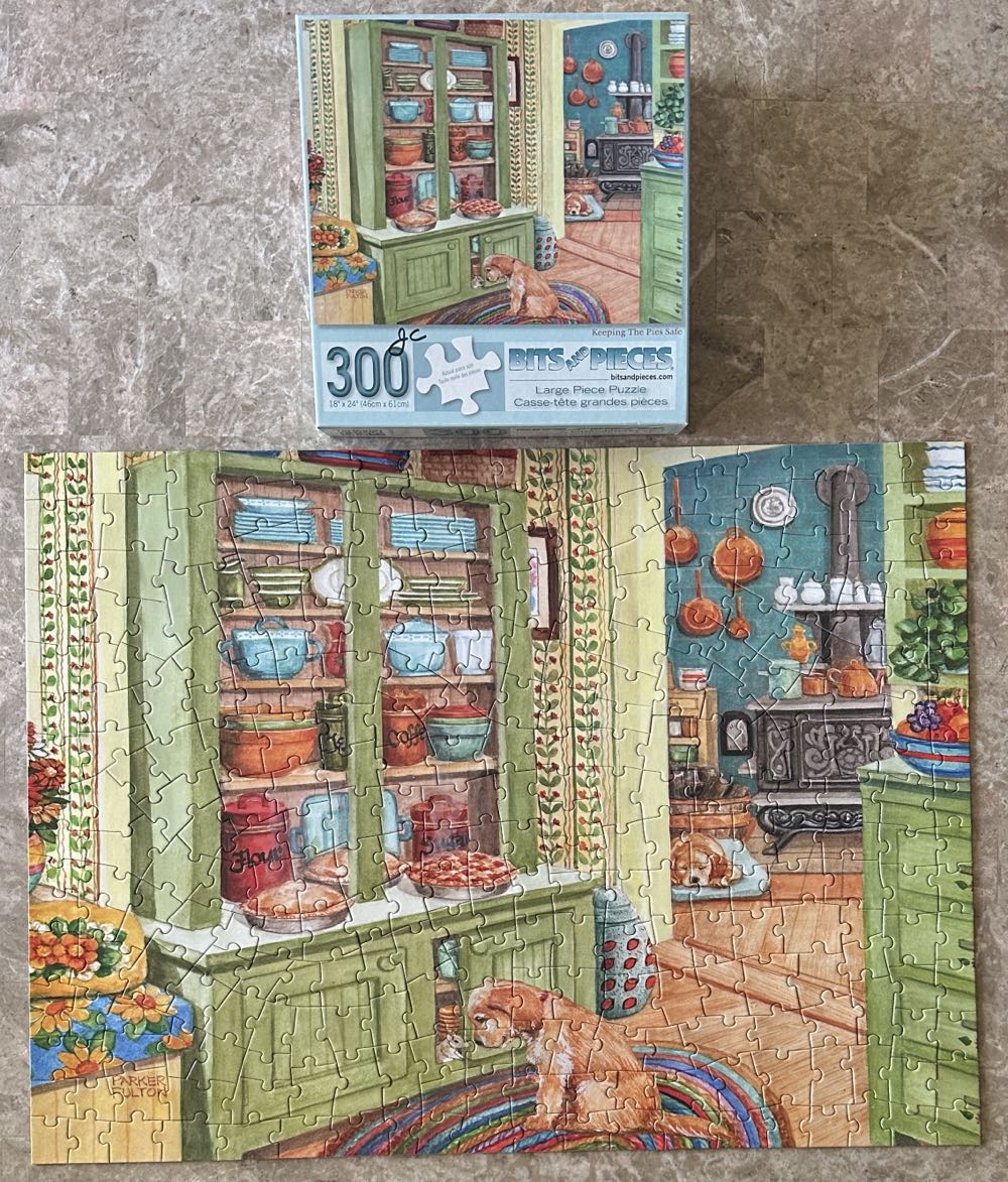 Keeping The Pies Safe - Bits & Pieces puzzle collectible [Barcode 704812112547] - Main Image 2