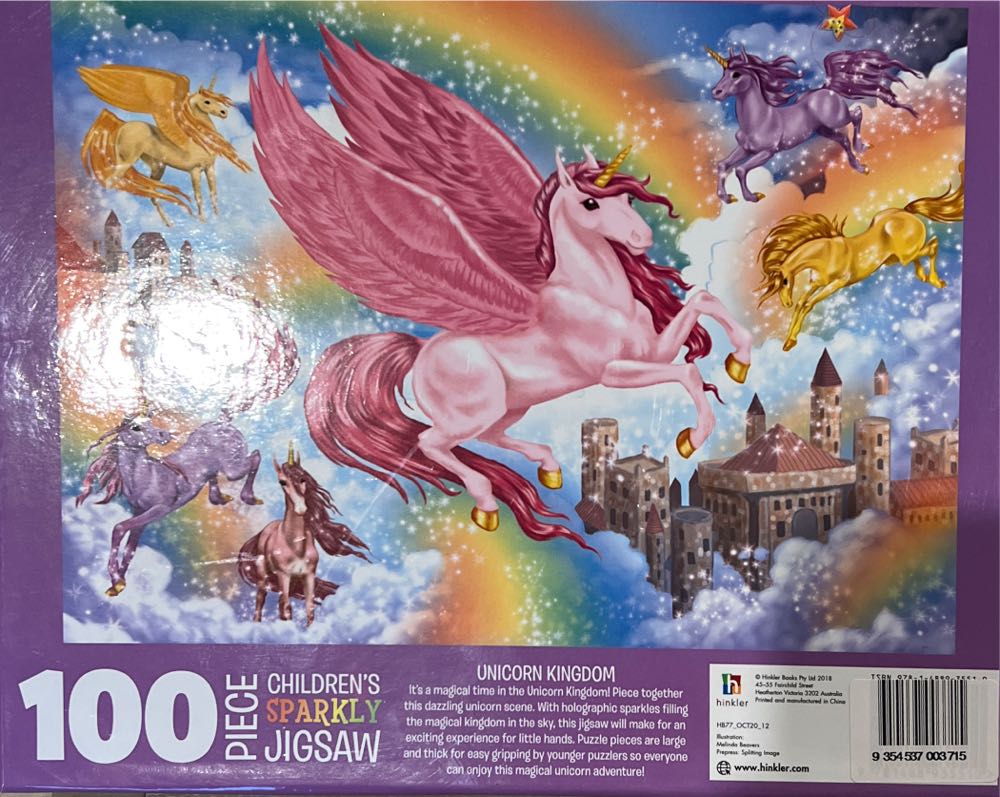 Childrens SPARKLY JIGSAW - Hinkler puzzle collectible [Barcode 9354537003715] - Main Image 2