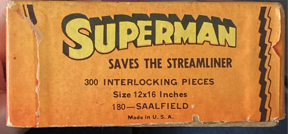 Superman Saves The Streamliner  puzzle collectible - Main Image 2