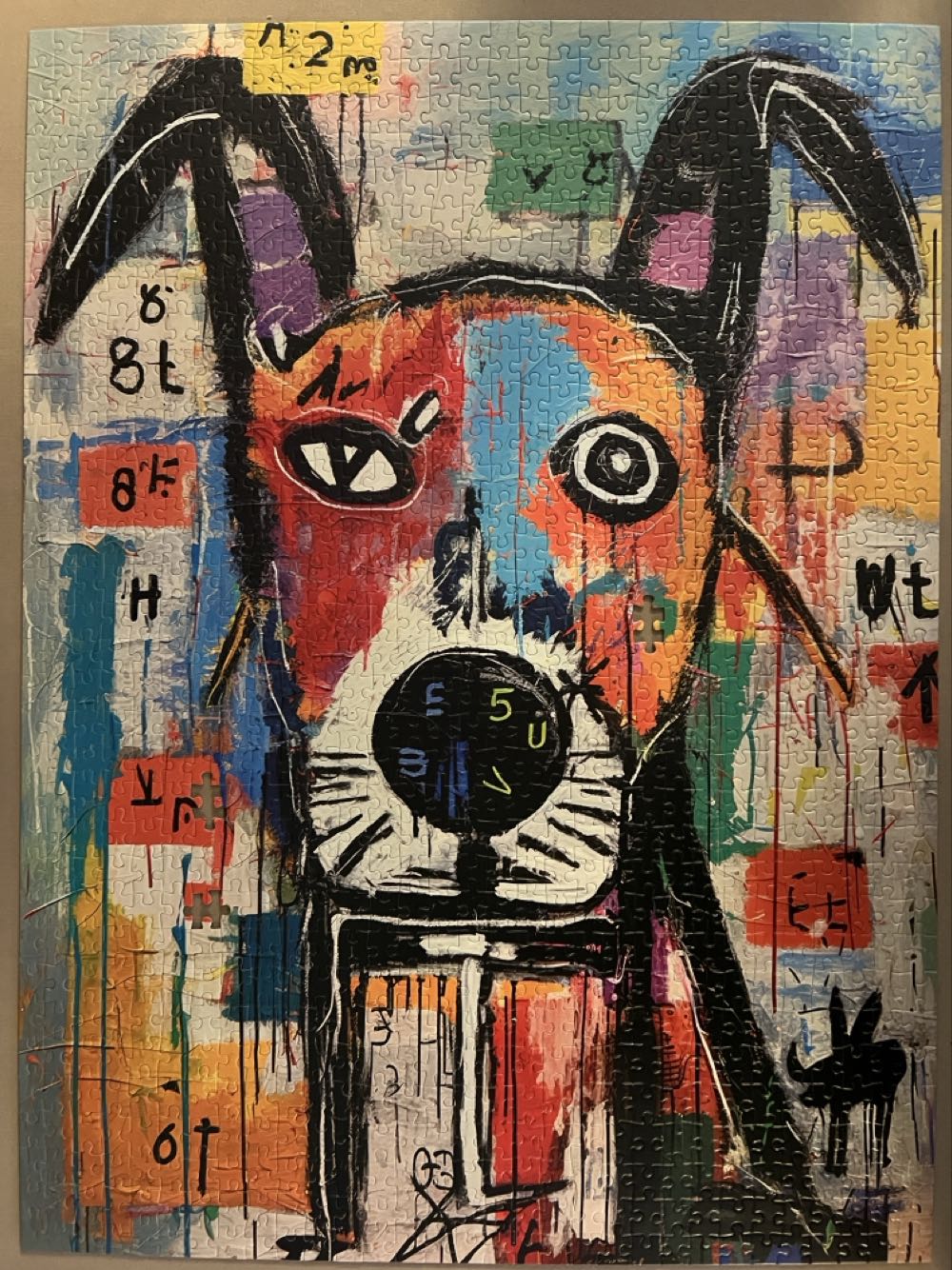 Geometric Dog - Cross & Glory puzzle collectible [Barcode 850050598589] - Main Image 2