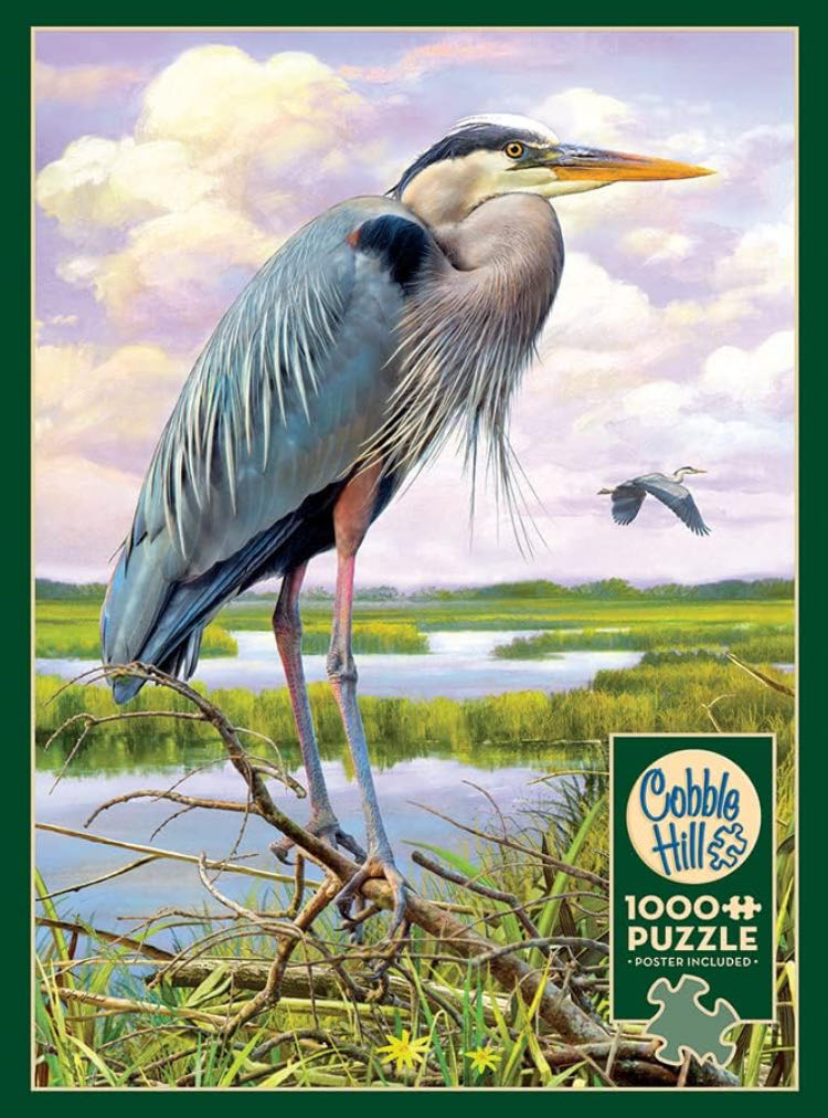 Heron - Cobble Hill puzzle collectible [Barcode 625012401722] - Main Image 2