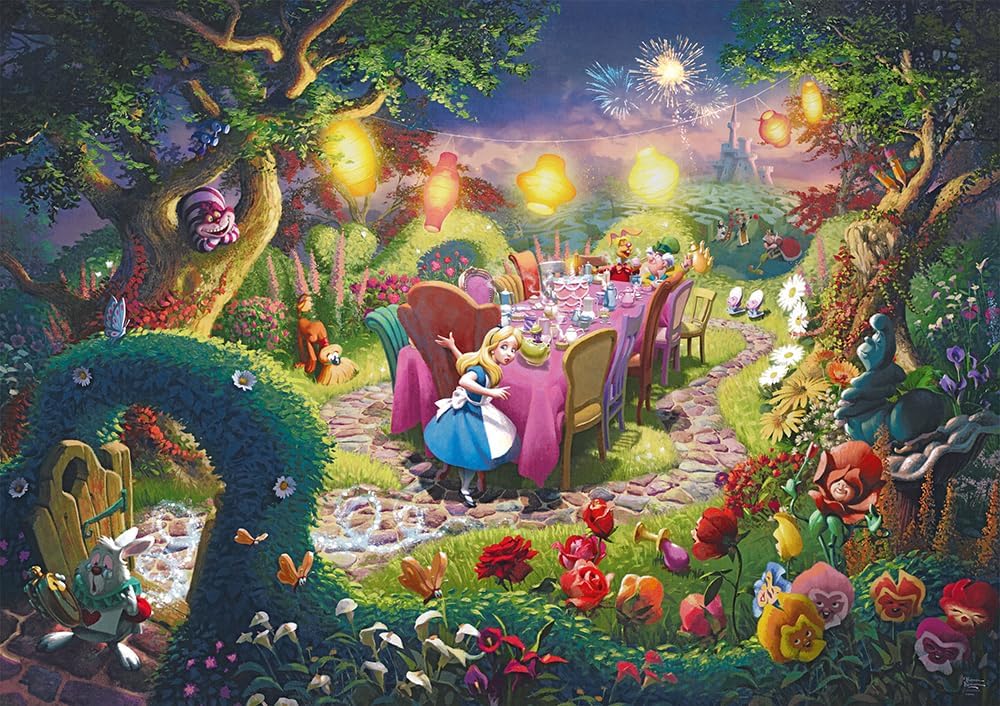 Mad Hatters Tea Party - Schmidt puzzle collectible [Barcode 4001504573980] - Main Image 2