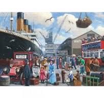 Bits And Pieces 300 Pequod Harbor By Sharon Ascheri 18”x24” Large Format