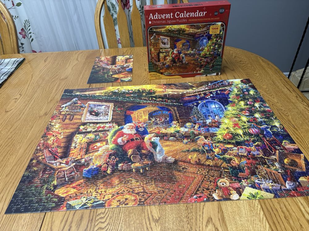 Advent The Christmas Shop - Christmas Jigsaw Puzzles puzzle collectible - Main Image 2