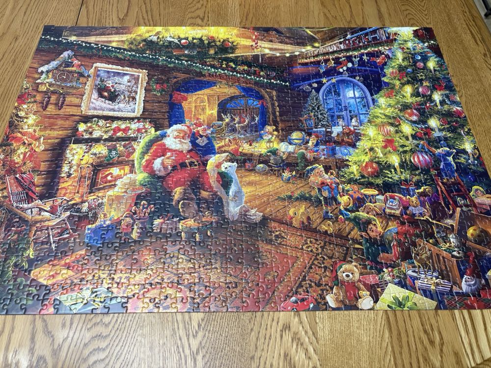 Advent The Christmas Shop - Christmas Jigsaw Puzzles puzzle collectible - Main Image 3