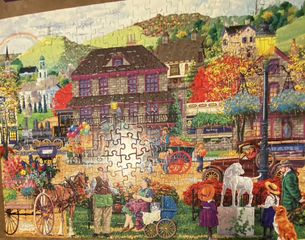 Lee’s Stone Hotel - SunsOut puzzle collectible [Barcode 100008282460] - Main Image 2