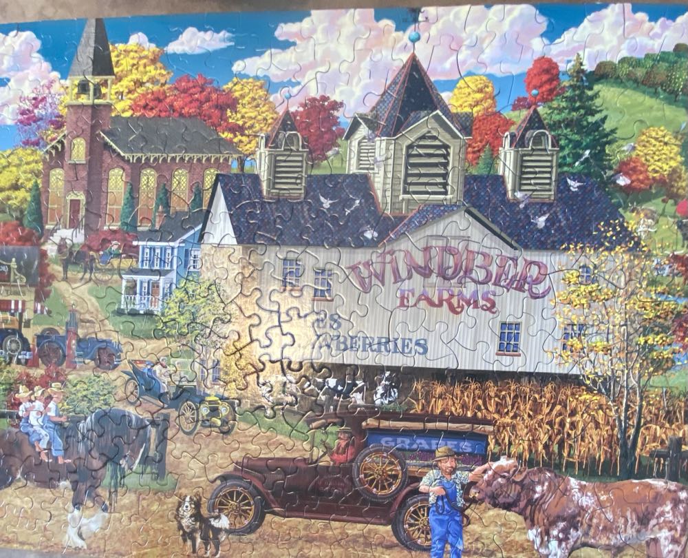 Windber Farms Annie H  - SunsOut puzzle collectible [Barcode 796780387294] - Main Image 2