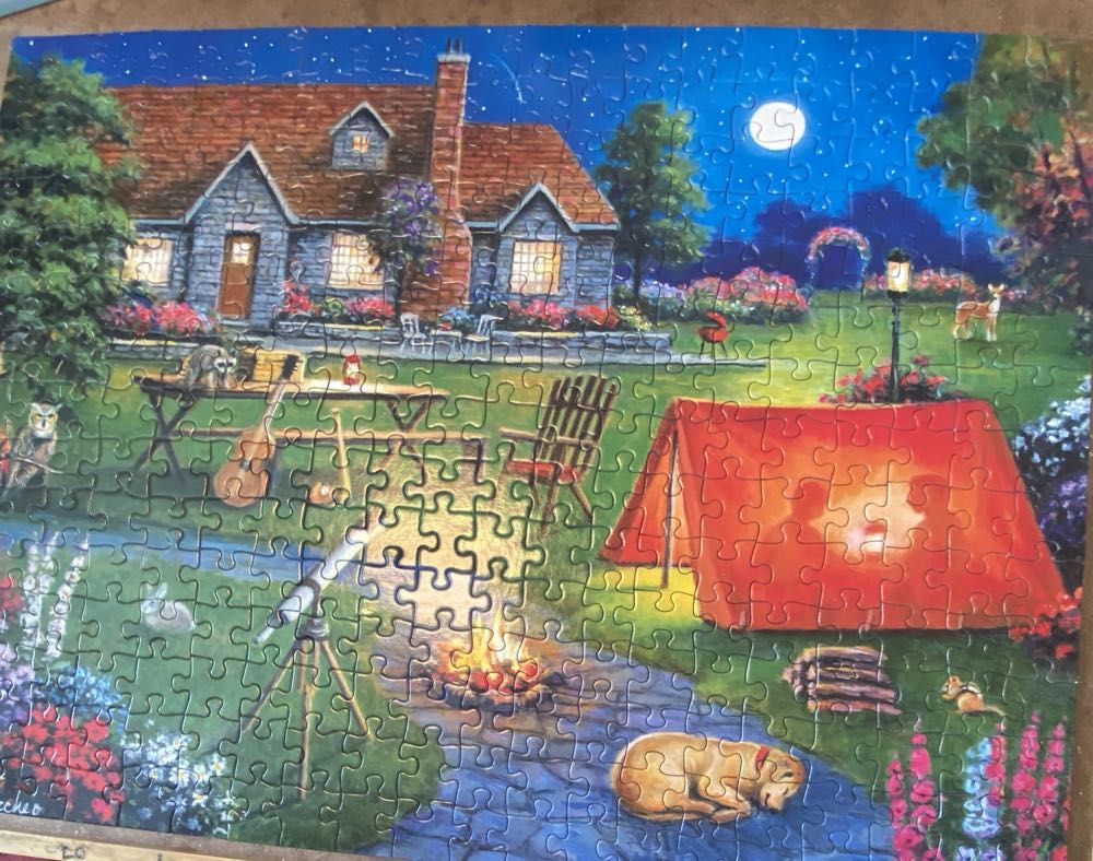 Kid’s Night Out - SunsOut puzzle collectible [Barcode 796780621664] - Main Image 2