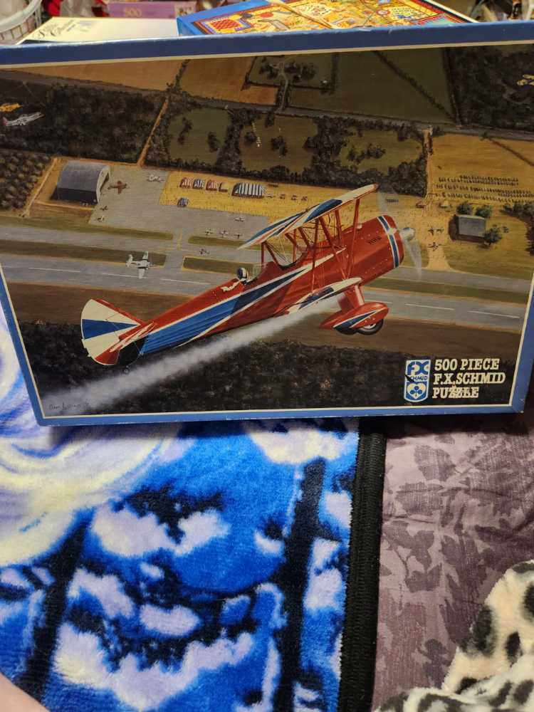 Air Show - F X Schmid puzzle collectible [Barcode 099252922208] - Main Image 2