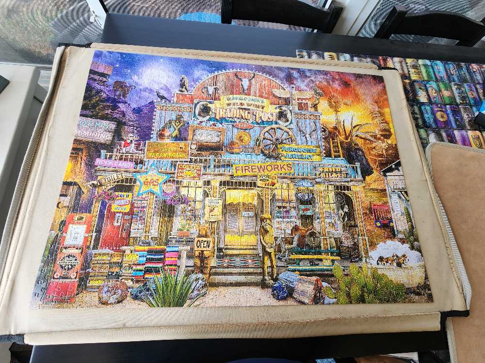 Night & Day - Wild West Trading Post  - Buffalo puzzle collectible - Main Image 3