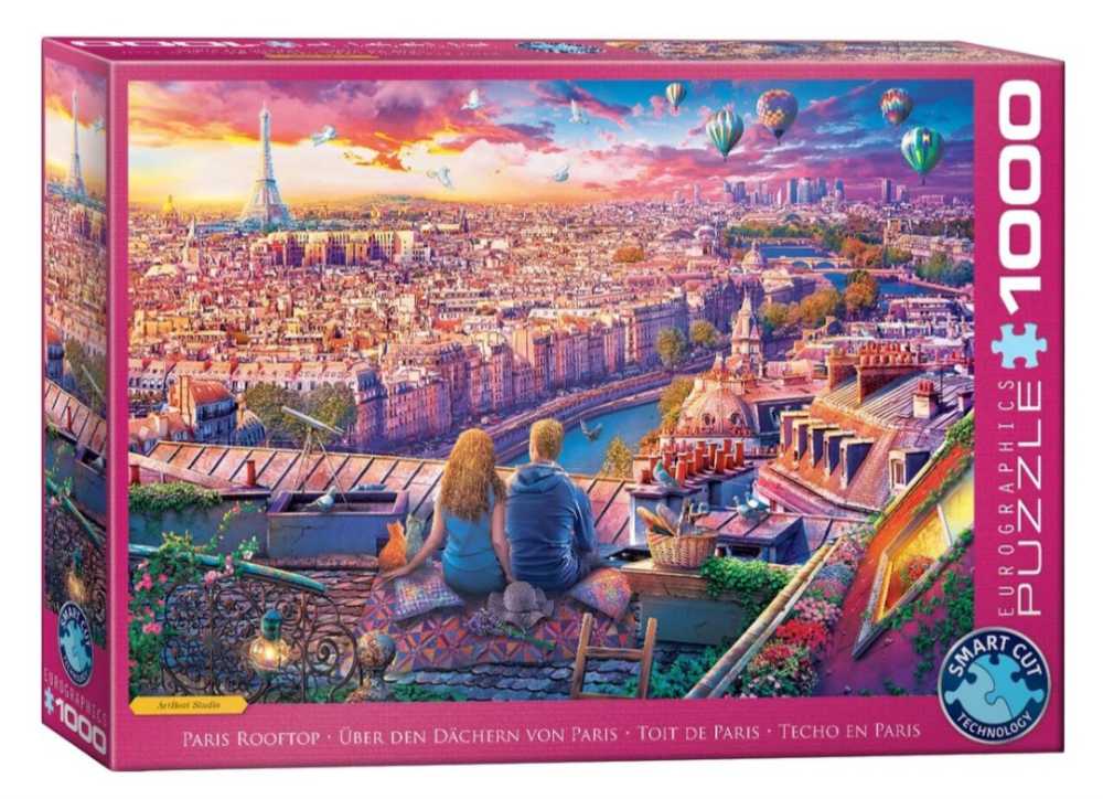 Paris Rooftop - EuroGraphics puzzle collectible - Main Image 1